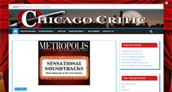 Desktop Screenshot of chicagocritic.com